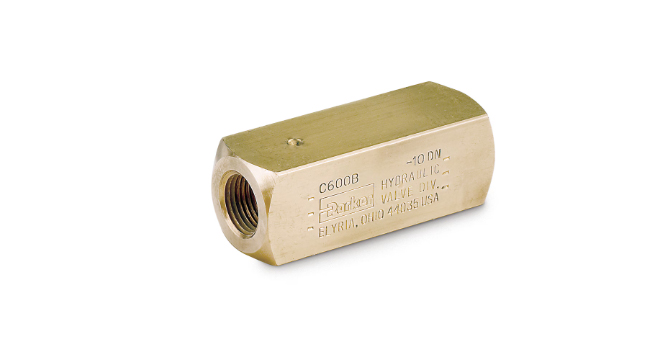 派克9C1600S單向閥